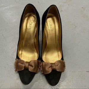 J CREW BOW DETAIL PUMPS SIZE 8